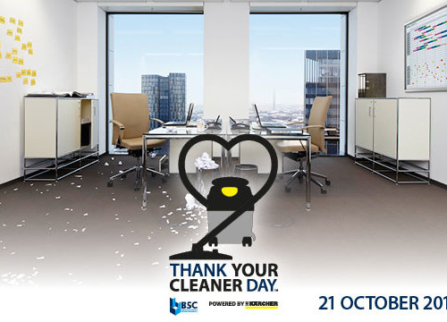 Support 'Thank Your Cleaner Day' because we all like to feel valued and appreciated