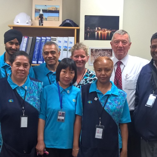 Auckland Museum Celebrates Thank your cleaner day